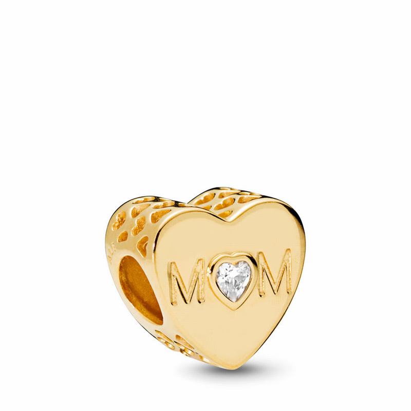 Pandora Shine™ Mother Heart Charm Gold Egypt OB6781359